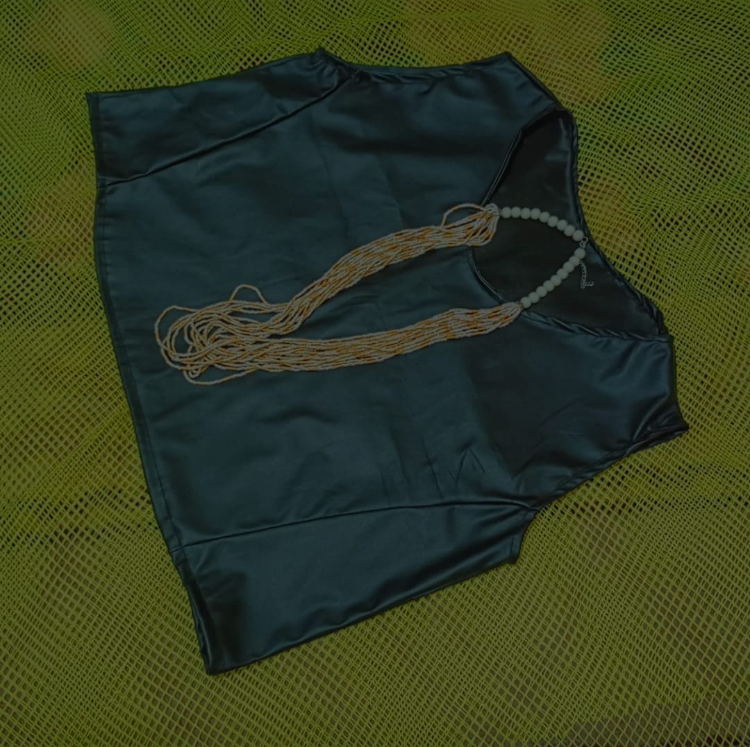 Conjunto de couro tamanho G